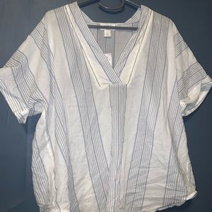 Loft Lounge V-Neck Blouse